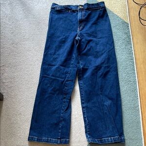 NWOT Madewell wide-leg jeans